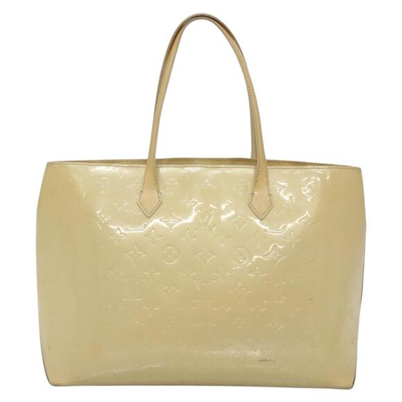 LOUIS VUITTON Monogram Vernis Wilshire MM Hand Bag Broncorail M91441 - Picture 2 of 16